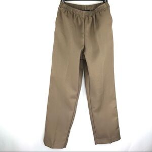 Karen Scott Womens Taupe Comfort Waist Casual Pants‎ Size Small